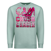 Seafoam crush cancer high heels bbs Premium Sweatshirt - BundleAndBundleShop