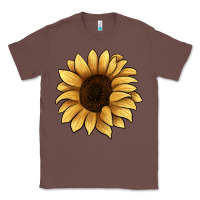Chestnut sunflower Classic Tee - JahusDesignShop