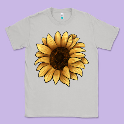 Sunflower Classic Tee Designed By Jahusdesignshop