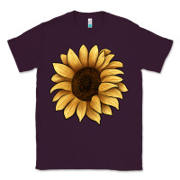 Plum sunflower Classic Tee - JahusDesignShop