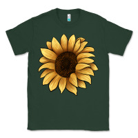 Sports Green sunflower Classic Tee - JahusDesignShop
