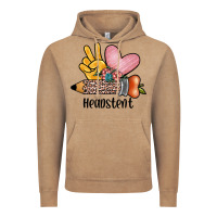 Vintage Coffee peace love headstent Vintage Hoodie - JahusDesignShop