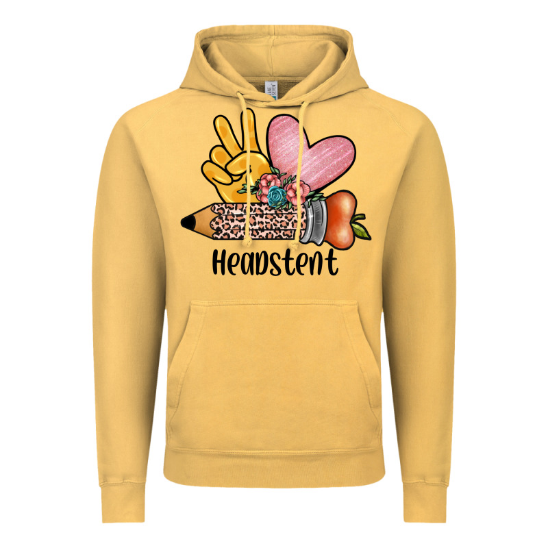 Peace Love Headstent Vintage Hoodie by JahusDesignShop | Teevron