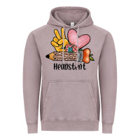 Vintage Zinc peace love headstent Vintage Hoodie - JahusDesignShop