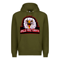 Army Green Eagle Fang Karate Premium Hoodie - Bettercallsaul