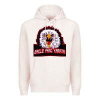 Pale Pink Eagle Fang Karate Premium Hoodie - Bettercallsaul