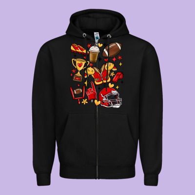 I'm A Hot Mess, Always Stressed,and Proudly A Foot Zipper Hoodie Designed By Maliassmallbusiness
