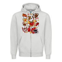 Dove Grey i'm a hot mess, always stressed,and proudly a foot Zipper Hoodie - MaliasSmallBusiness