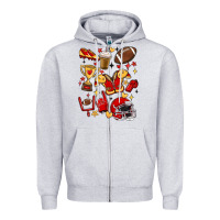 Heather Grey i'm a hot mess, always stressed,and proudly a foot Zipper Hoodie - MaliasSmallBusiness