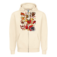 Sandshell i'm a hot mess, always stressed,and proudly a foot Zipper Hoodie - MaliasSmallBusiness