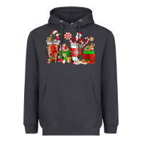 Smoke Santa coffee cups Heavyweight Hoodie - NancyCooperArtShop