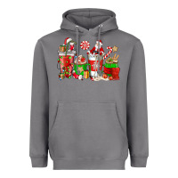 Storm Santa coffee cups Heavyweight Hoodie - NancyCooperArtShop