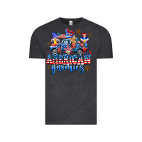 Vintage Black American truck gnomes Vintage Tee - AdoDesignShop
