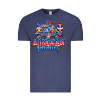 Vintage Denim American truck gnomes Vintage Tee - AdoDesignShop