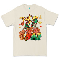 Bone festive af christmas black kid sneakers Premium Tee - RanaPortraitStore