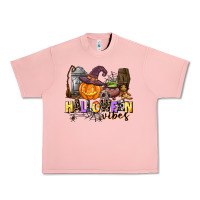 Salmon halloween vibes Urban Heavy Tee - AdoDesignShop