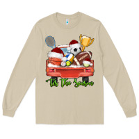 Mushroom tis the season sports truck christmas Long Sleeve Tee - AdoDesignShop