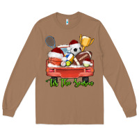 Toasted Coconut tis the season sports truck christmas Long Sleeve Tee - AdoDesignShop