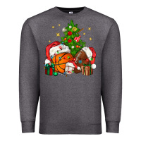 Charcoal Heather christmas sports bbs Premium Sweatshirt - BundleAndBundleShop