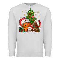 Dove Grey christmas sports bbs Premium Sweatshirt - BundleAndBundleShop