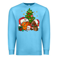 Ocean Blue christmas sports bbs Premium Sweatshirt - BundleAndBundleShop