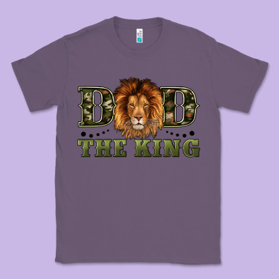Dad The King Classic Tee Designed By Artiststas