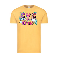 Vintage Mustard eye crew Vintage Tee - JahusDesignShop
