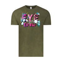Vintage Olive eye crew Vintage Tee - JahusDesignShop