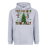 Tis' The Season To Be Jolly Heavyweight Hoodie | Teevron