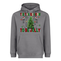 Storm Tis' the season to be Jolly Heavyweight Hoodie - NancyCooperArtShop