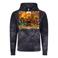 Cloud Black western gnomies Vintage Hoodie - FaDigitalArtStudio
