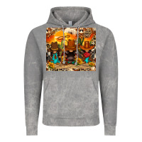 Cloud Rock western gnomies Vintage Hoodie - FaDigitalArtStudio