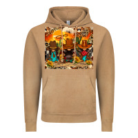Vintage Camel western gnomies Vintage Hoodie - FaDigitalArtStudio