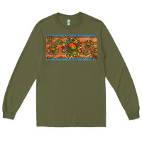Army Green autism awareness sunflower puzzle license plate Long Sleeve Tee - Artiststas