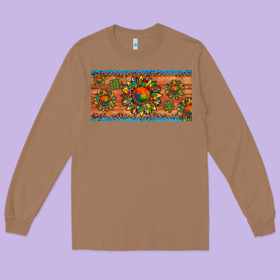Autism Awareness Sunflower Puzzle License Plate Long Sleeve Tee Designed By Artiststas