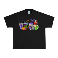 Black halloween coffee cups Urban Heavy Tee - AdoDesignShop