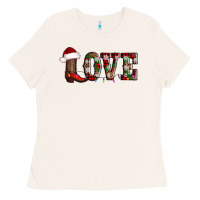 Bone love christmas boots Ladies Tee - AdoDesignShop