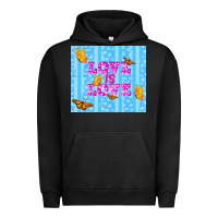 Pigment Black love is love Urban Hoodie - TumblerDesignByShophia
