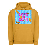 Pigment Peanut Butter love is love Urban Hoodie - TumblerDesignByShophia