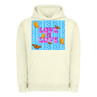Pigment Pistachio love is love Urban Hoodie - TumblerDesignByShophia