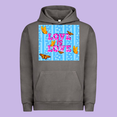 Love Is Love Urban Hoodie Designed By Tumblerdesignbyshophia
