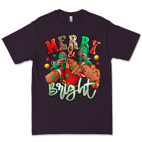 Plum merry and bright black kid sneakers Premium Tee - RanaPortraitStore
