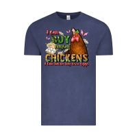 Vintage Denim i can buy myself chickens i can hatch my own eggs Vintage Tee - JahusDesignShop