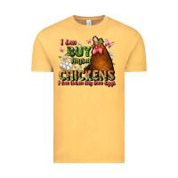 Vintage Mustard i can buy myself chickens i can hatch my own eggs Vintage Tee - JahusDesignShop