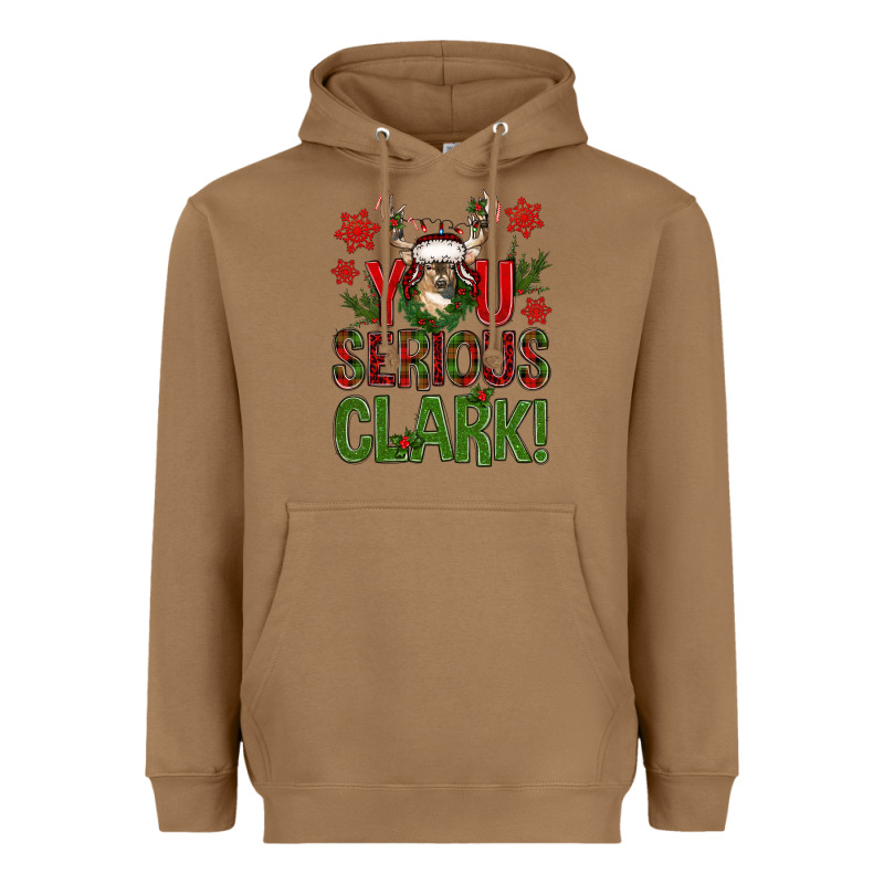 You Serious Clark Deer Heavyweight Hoodie by NancyCooperArtShop | Teevron