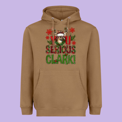 You Serious Clark Deer Heavyweight Hoodie Designed By Nancycooperartshop