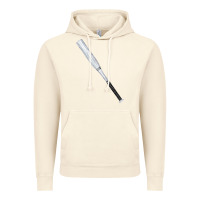 Vintage Artic white wooden softball bat Vintage Hoodie - FaDigitalArtStudio