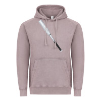 Vintage Zinc white wooden softball bat Vintage Hoodie - FaDigitalArtStudio