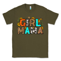 Army Green girl mama Classic Tee - LillyAllenDesigns