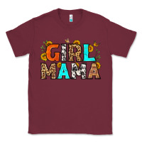 Burgundy girl mama Classic Tee - LillyAllenDesigns
